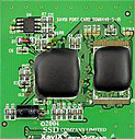 Bonded chips instead of packaged
